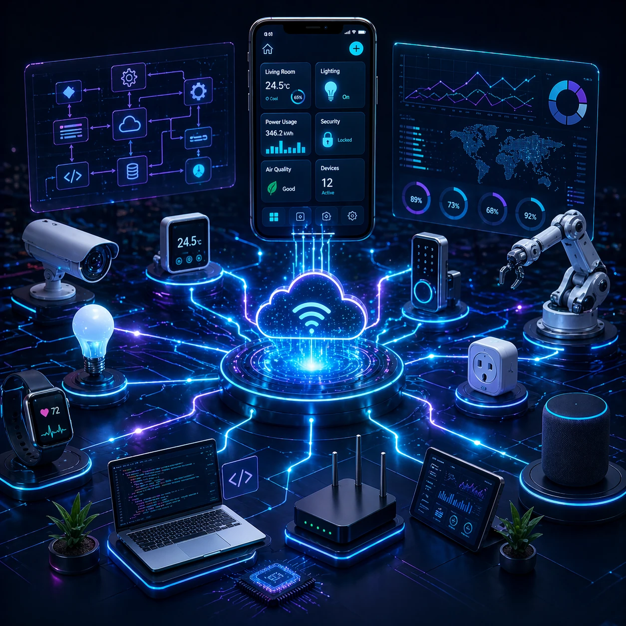 best IoT app development companies in India